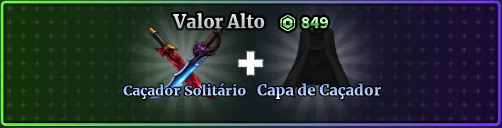 Caçador Solitário+Capa de Caçador