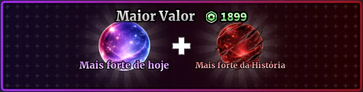 Mais forte da história+Mais forte de hoje