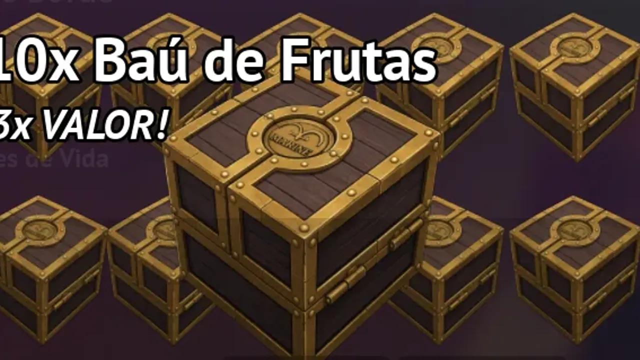 10x Baú de Frutas