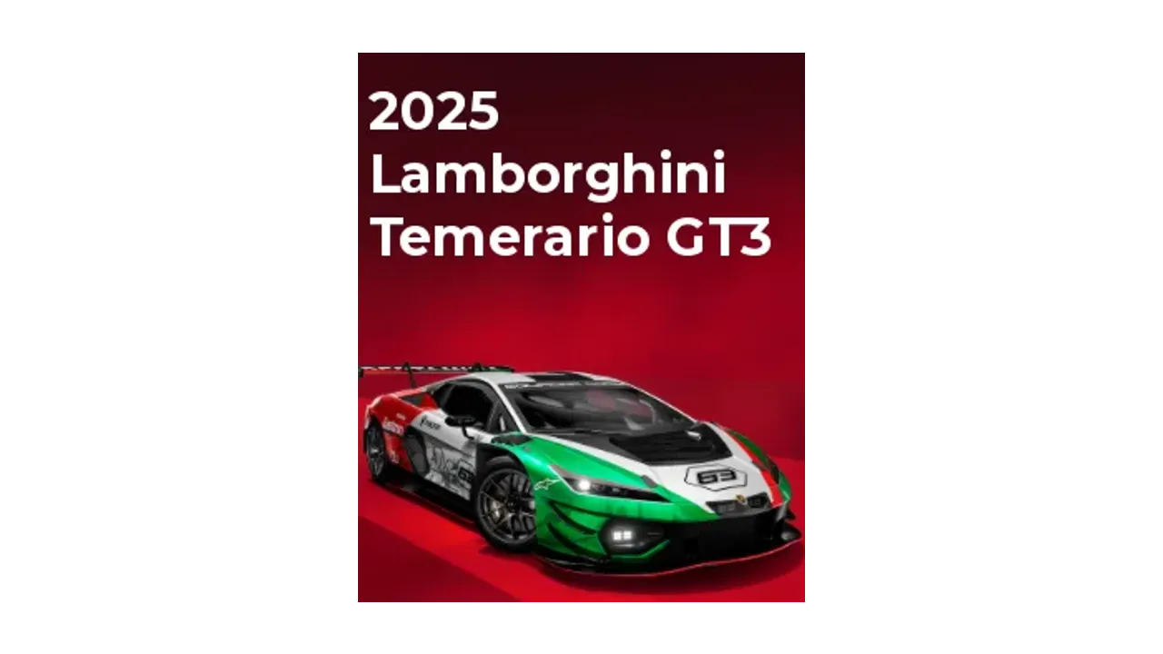 2025 Lamborghini Temerario GT3