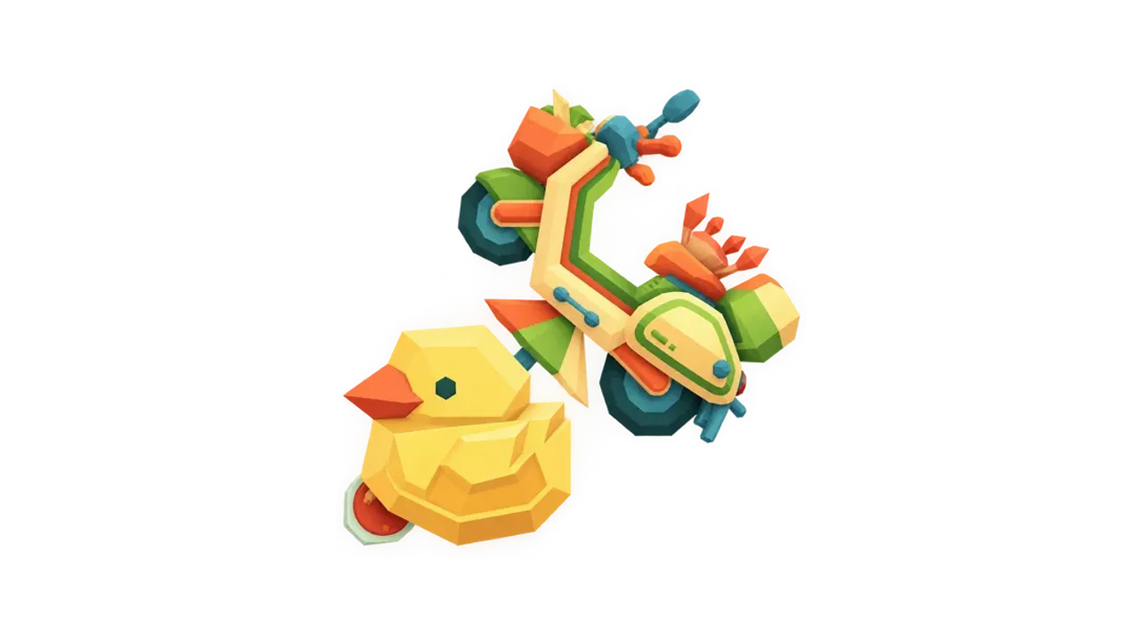 Duck Bike Set