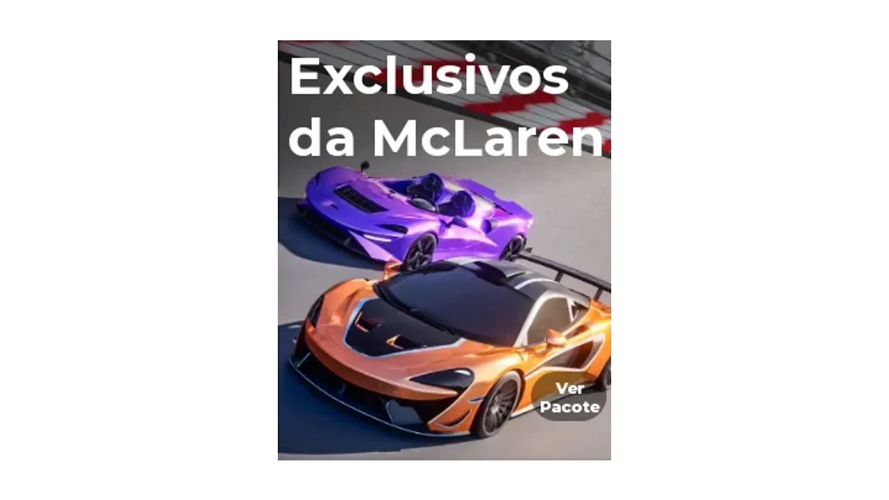 Exclusivos da McLaren