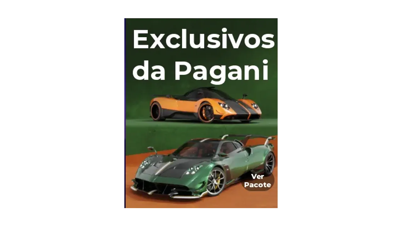 Exclusivos da Pagani