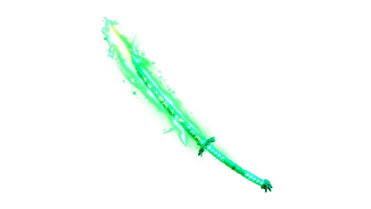 Green Ninja Katana (Com Finisher)