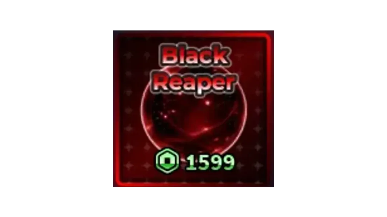 Itens para criar o Black Reaper (Kaneki)