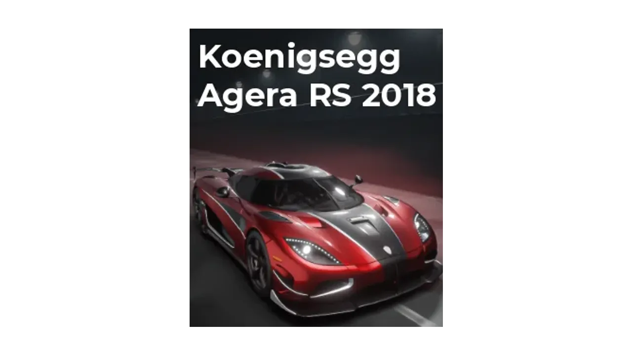Koenigsegg Agera RS 2018