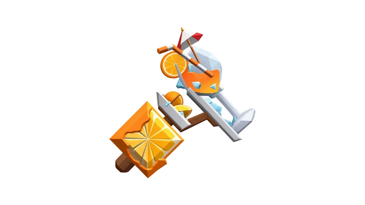 Orange Mocktail Set