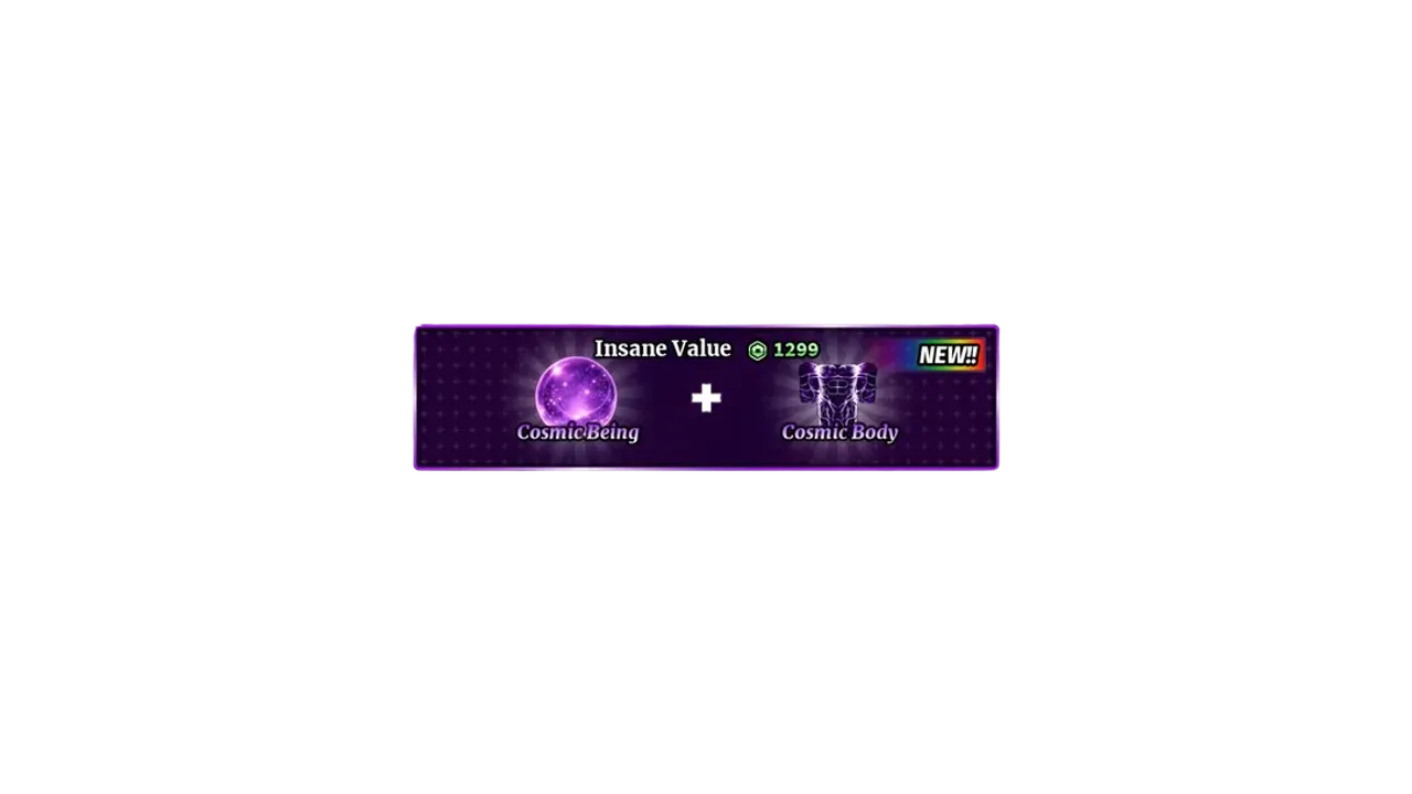 Pacote Cosmic Being + Cosmic Body