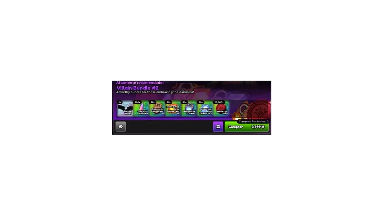 Pacote do Vilão #2