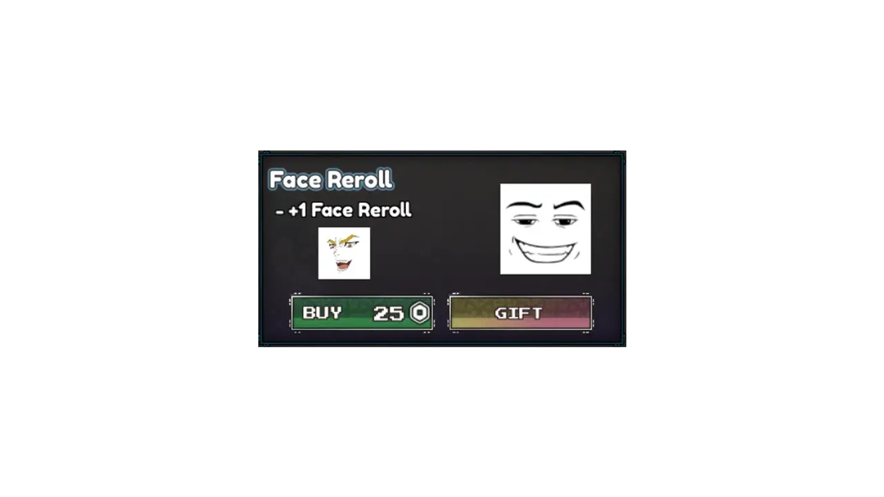 Reroll de Rosto