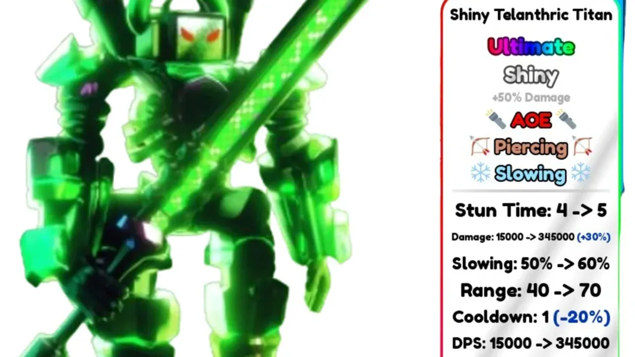 Shiny Telanthric Titan