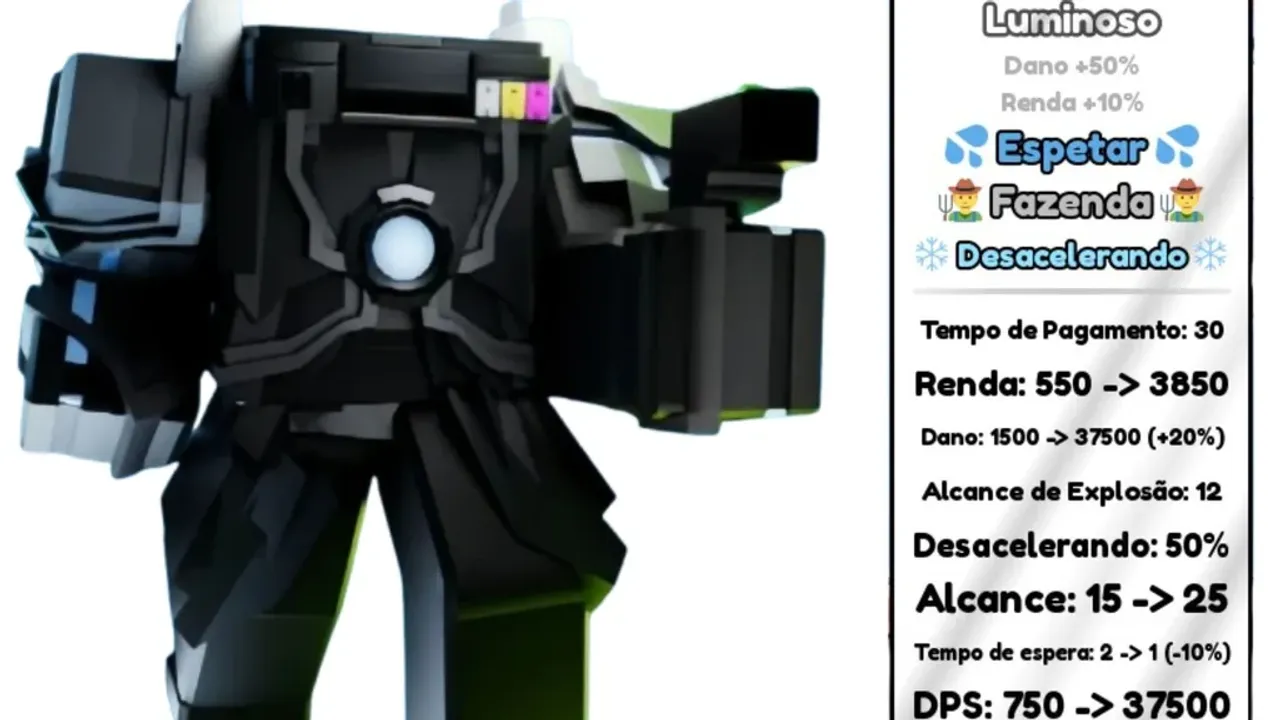 Shiny Titan Printer Man