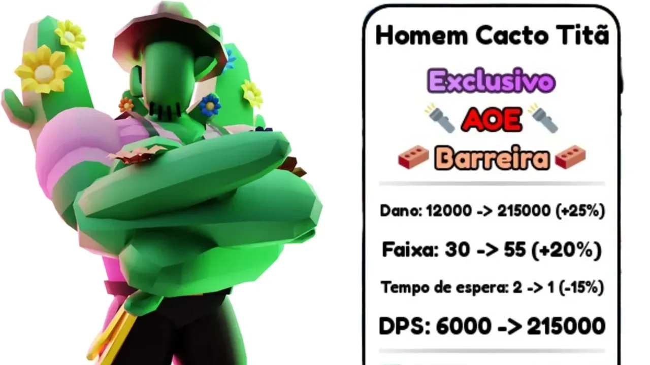 Titan Cactus Man